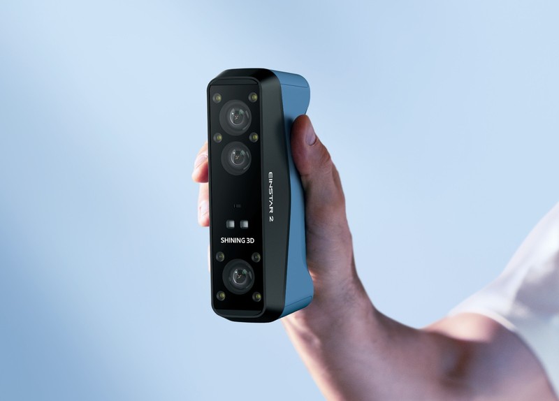 NEW EINSTAR 2 Handheld 3D Scanner - Wireless 90FPS - 0.05mm Accuracy - Color gallery