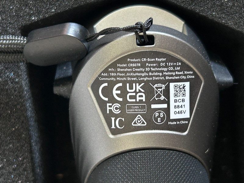 CREALITY CRS07R CR-Scan Raptor Multiple-line Blue Laser & NIR 3D Scanner gallery