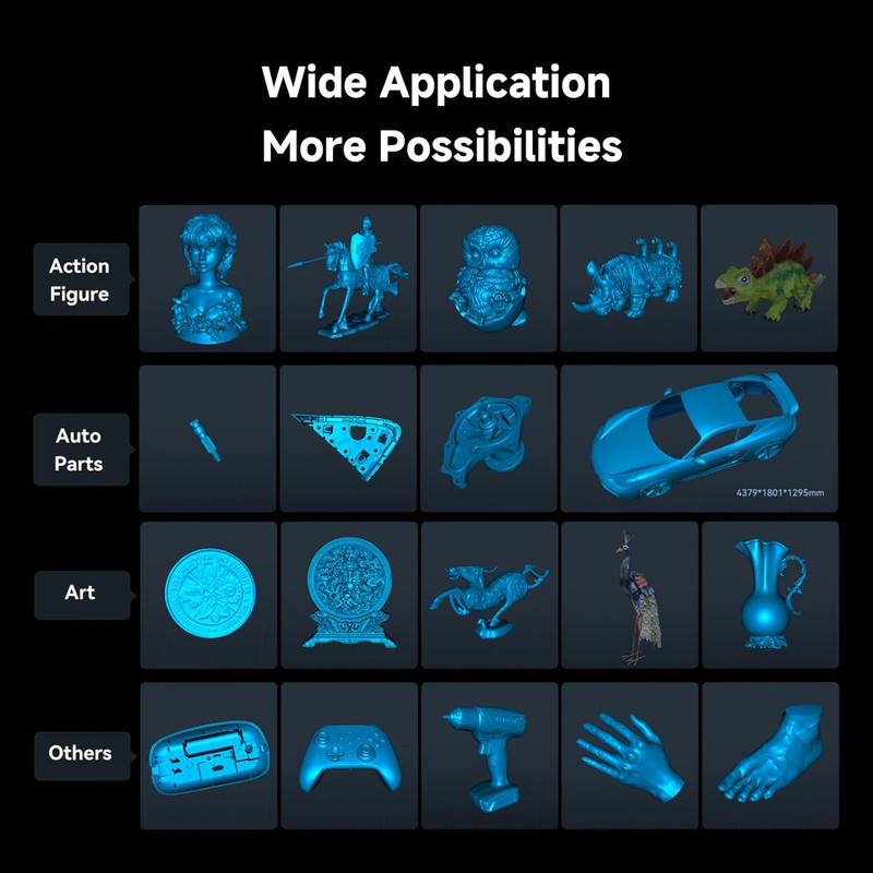 Creality Handheld 3D Scanner CR-Scan Otter 0.02mm Accuracy Full-Color Scanning gallery