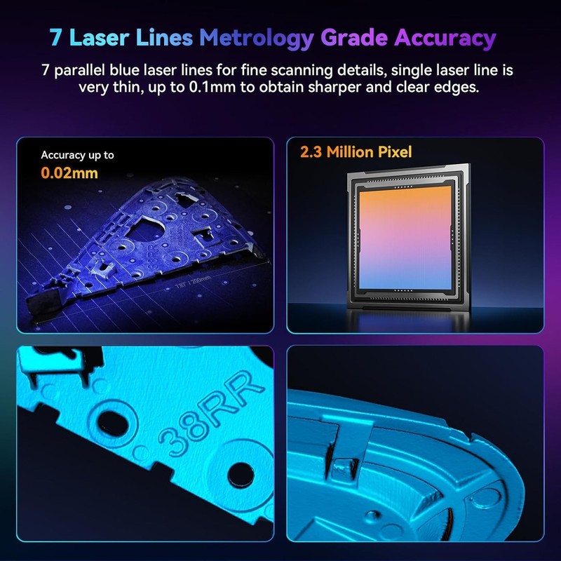 Creality CR-Scan Raptor 3D Scanner for 3D Printing gallery