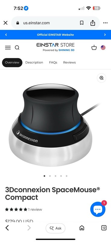 einstar Rocket 3D Scanner. gallery
