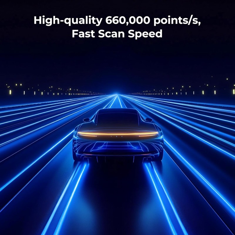 Open box Creality Raptor Pro 3D Scanner 22+7 Blue Laser Lines 0.02mm Accuracy gallery