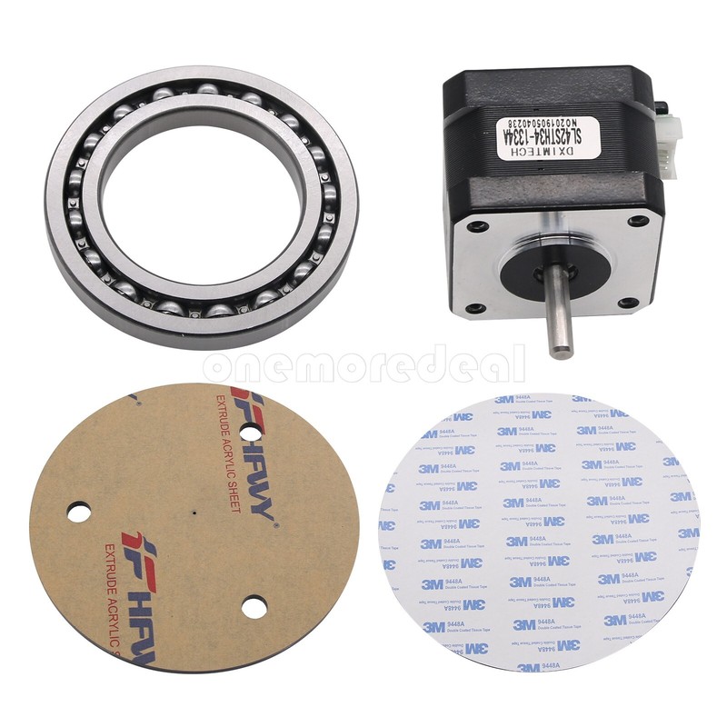 Open Source 3D DIY Laser Scanner Plate Kit w/Adapter Object For Ciclop Printer gallery