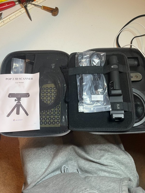 Revopoint POP 2 Handheld Structured Light 3D Scanner, .stl .obj .ply Export gallery