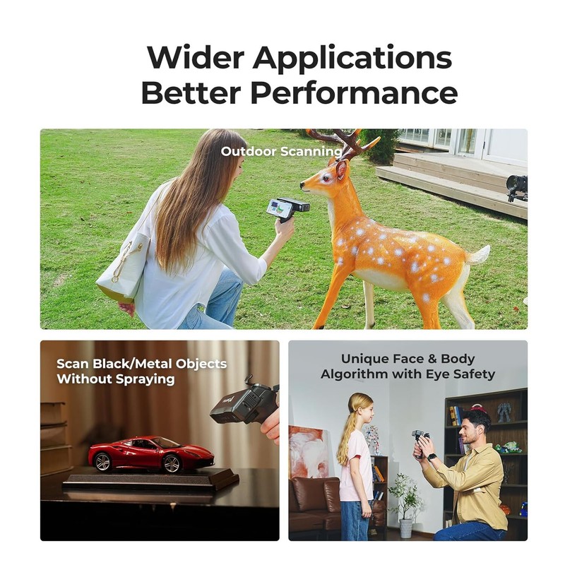 Openx Box Creality Otter Lite 3D Scanner 30FPS for 3D Printing 0.05mm Accuracy gallery