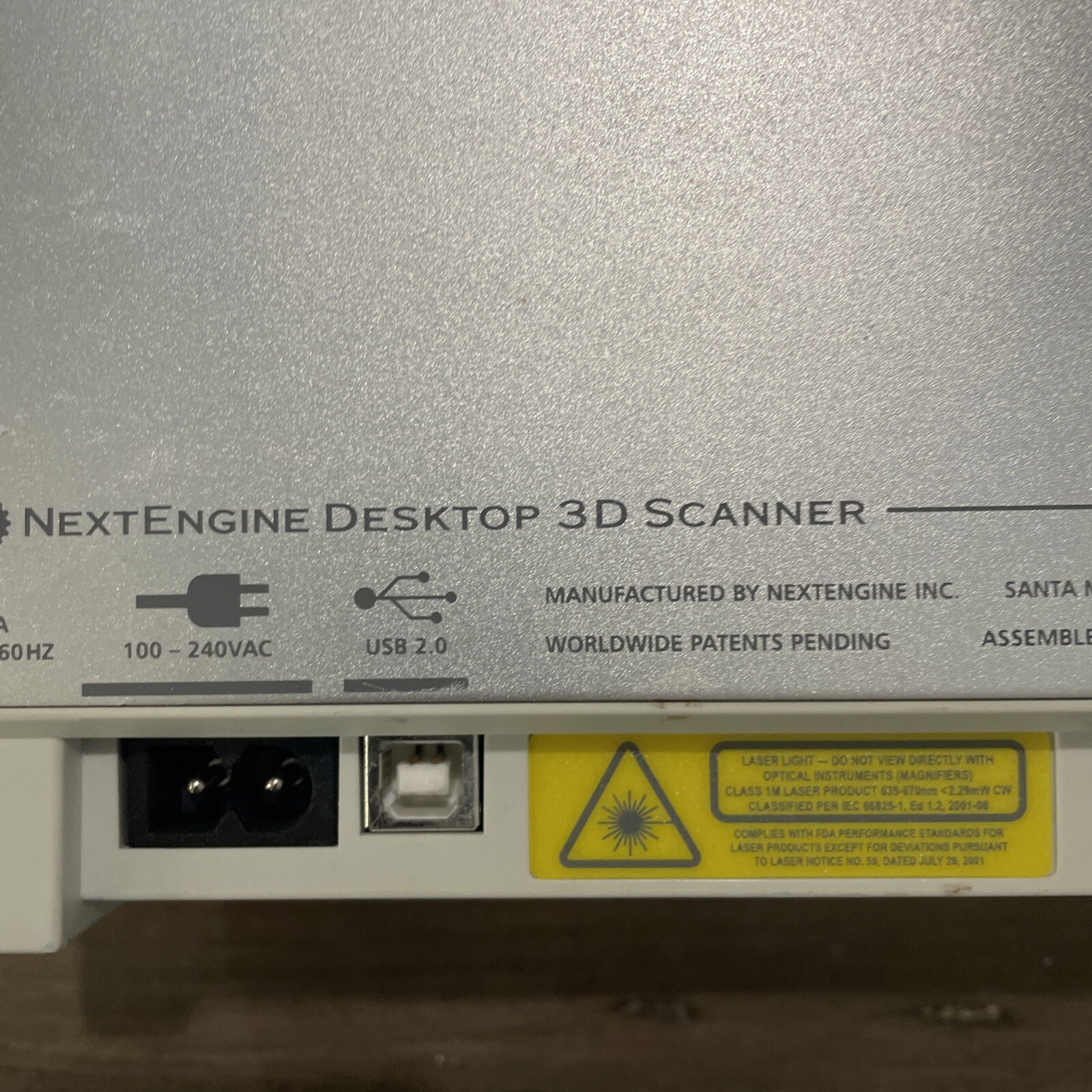 NextEngine Desktop 2020i 3d Scanner Untested / For Parts ? gallery