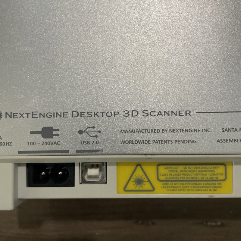 NextEngine Desktop 2020i 3d Scanner Untested / For Parts ? gallery