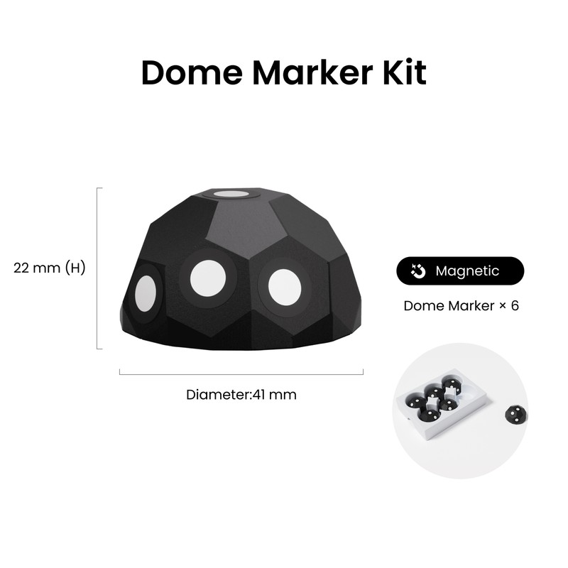 Revopoint MetroX Laser Scanner Marker Block Kit Accessories Magnetic gallery