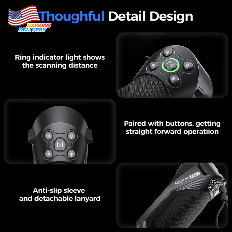 3D Scanner Raptor Pro for Automotive & Engineering Projects with Metrology-Grade gallery