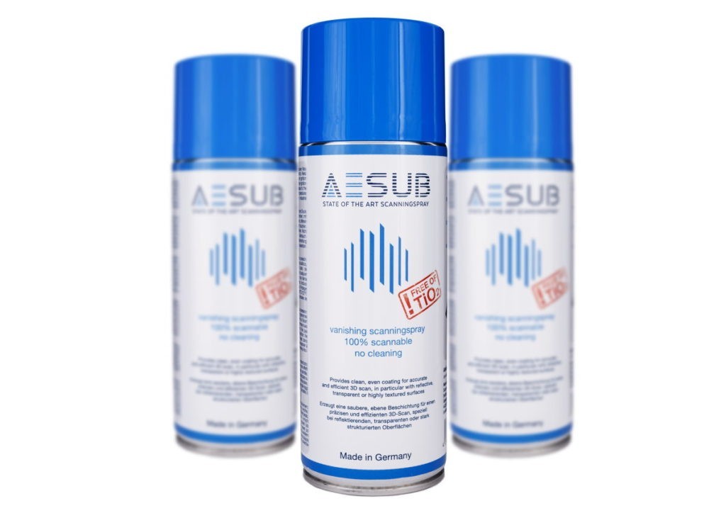 1 Can AESUB Blue Scanning Spray Universal self-evaporating Use w all 3D Scanner gallery