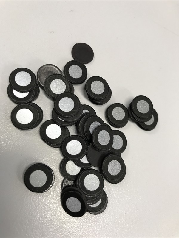 100 x Magnetic 3d Scanner Marker 10mm width, 6mm reflective gallery