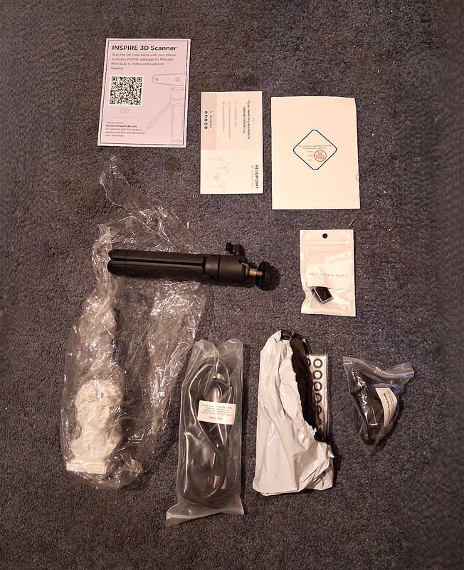 Revopoint INSPIRE Handheld 3D Scanner gallery