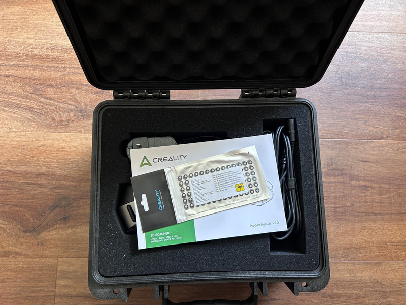 CREALITY CRS07R CR-Scan Raptor Multiple-line Blue Laser & NIR 3D Scanner gallery