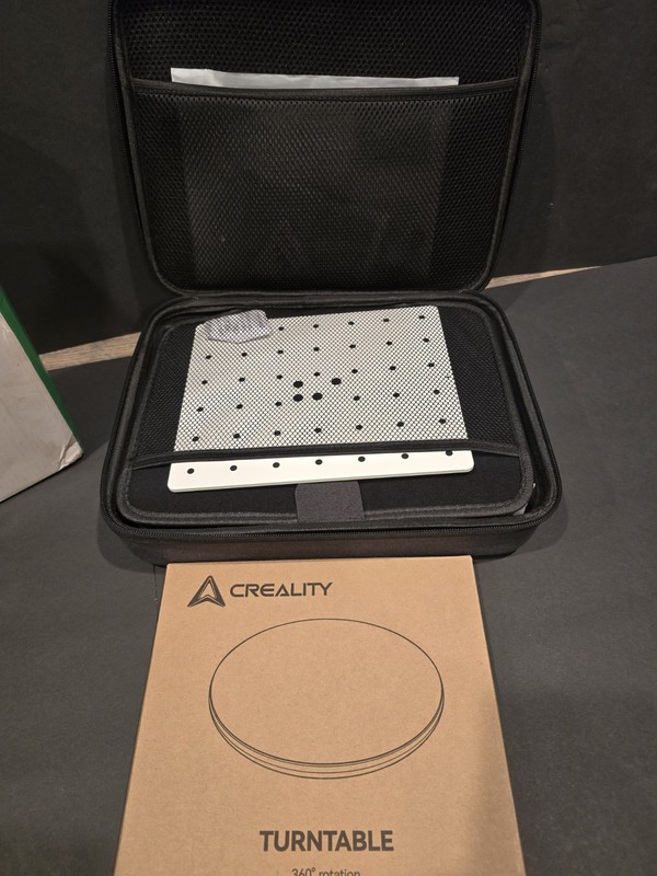 Creality CR-Scan Otter Handheld 3D Scanner Structured Light USB Turntable Board gallery