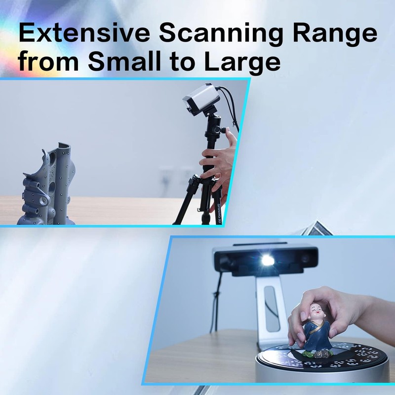 EinScan SP V2 3D Scanner – High Accuracy, Tripod, Supports MacOS & Windows gallery