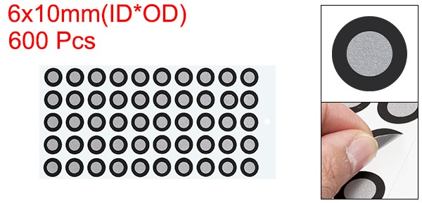 600Pcs 3D Scanner Markers 6mm High Reflective 3D Scanning Dots(6x10mm) gallery