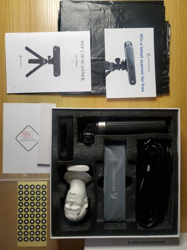 Revopoint POP 2 Handheld 3D Scanner – Excellent Condition! gallery