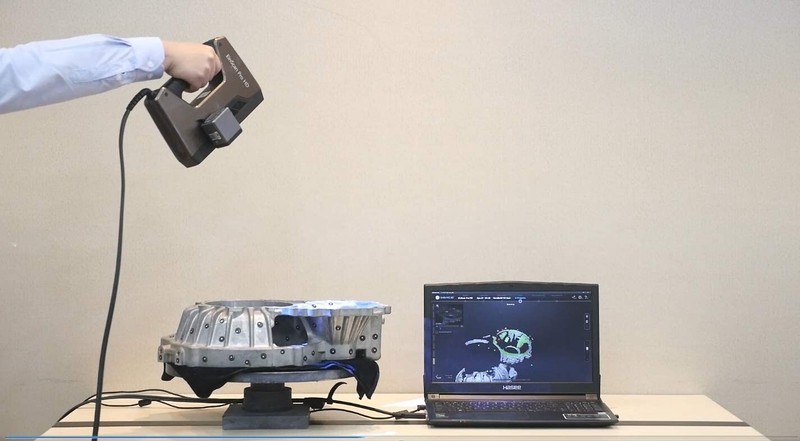 EinScan Pro HD 3D Scanner w/ Industrial Pack, Color Pack & EX Scan gallery