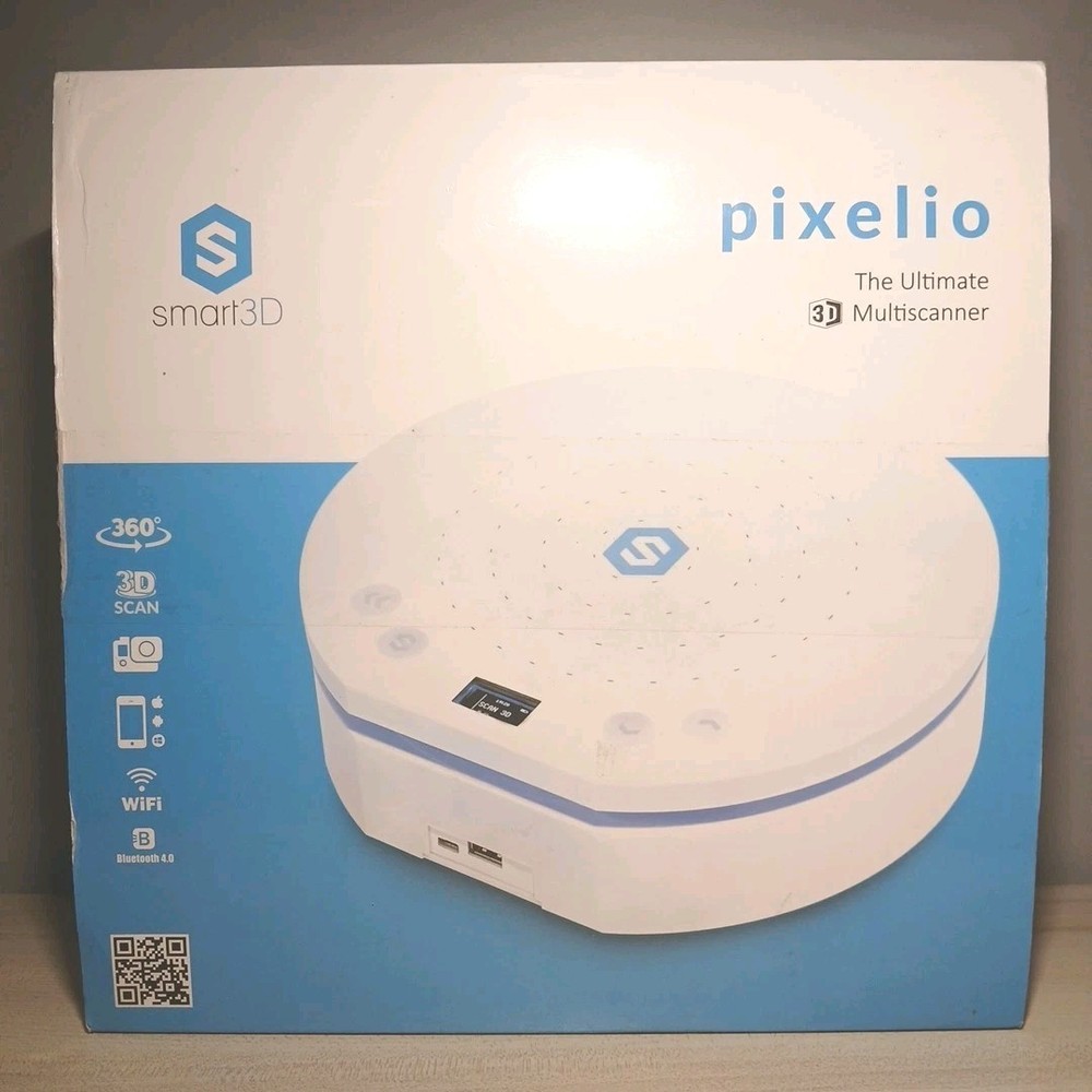 Pixelio 3D Scanner Turntable for Smartphone 360 Photos 3d Printer Scans