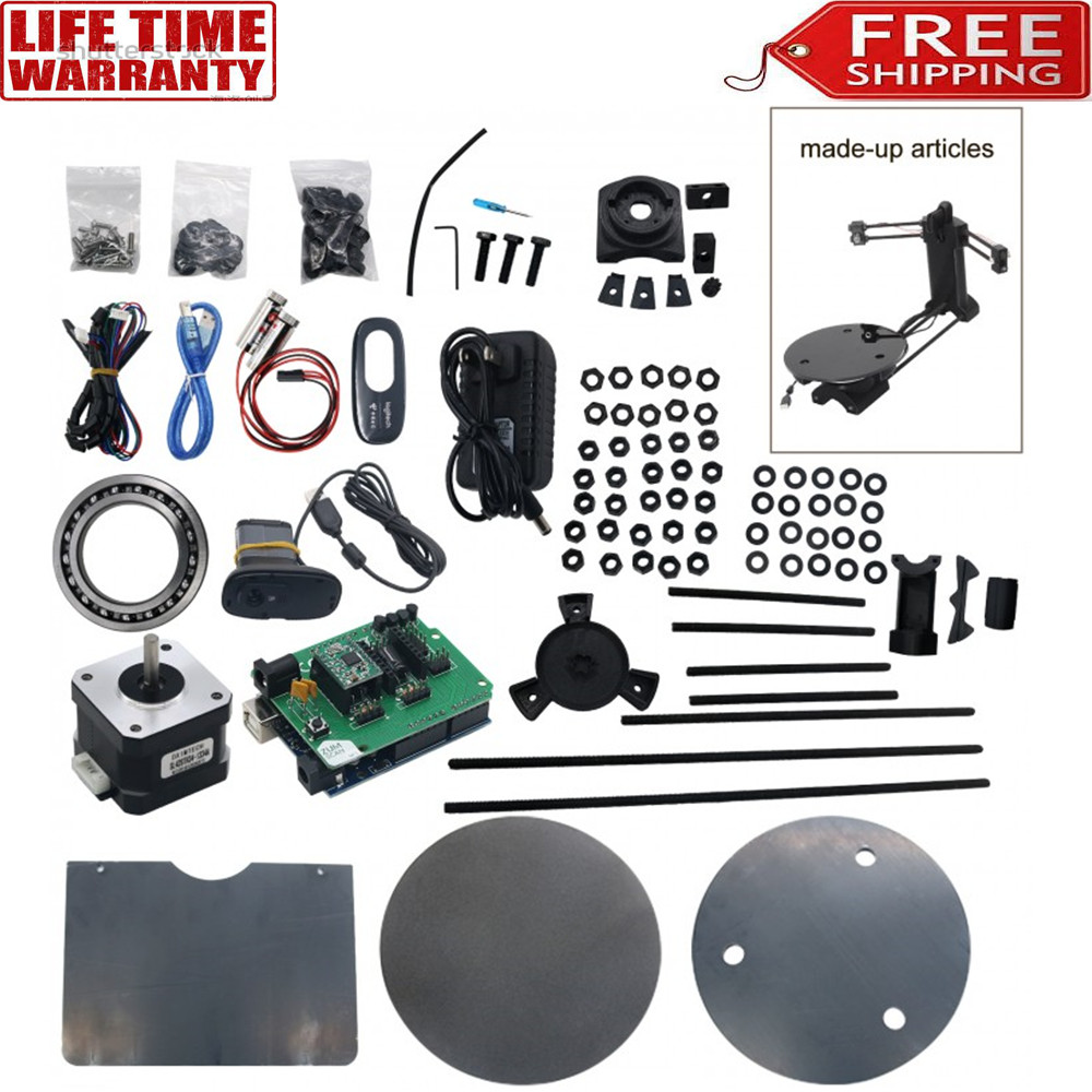 3D Open Source DIY 3D Scanner Kit Advanced Laser Scanner w/ C270 Camera 3D NEW gallery