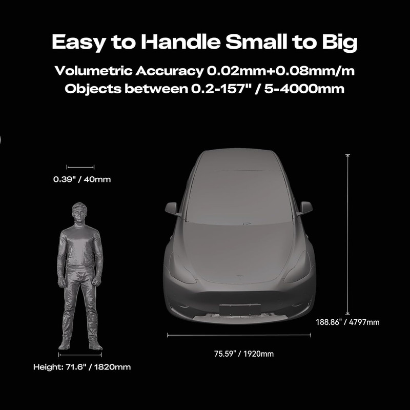 Creality CR-Scan Raptor Pro: Fast 3D Scanner with 0.02mm Precision gallery