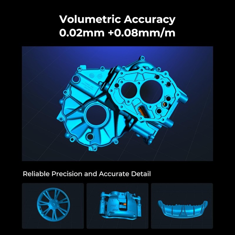 Open box Creality Raptor Pro 3D Scanner 22+7 Blue Laser Lines 0.02mm Accuracy gallery