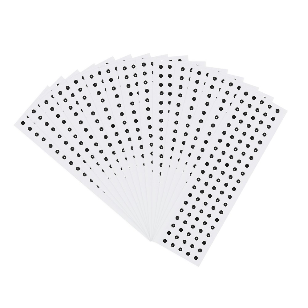 2400Pcs 3D Scanner Markers 0.4mm Low Reflective 3D Scanning Dots 3D 0.4x2mm