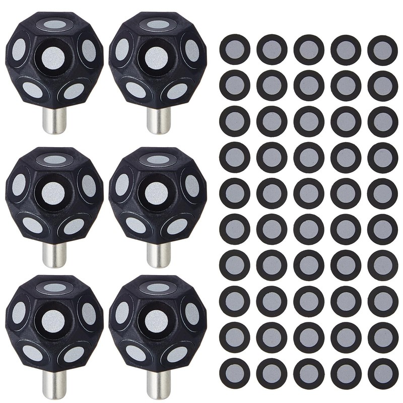 6 Pcs Multi-Angle Marker Set - 100 Point 6.0mm Dot Stickers for 3D Scanning gallery