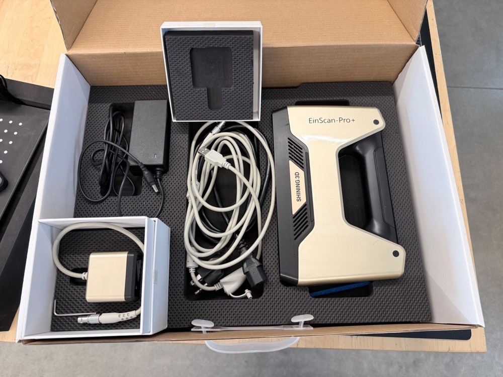 Shining 3D EinScan-Pro+ Color, Turntable, Accessories, Orig. Sofware & License