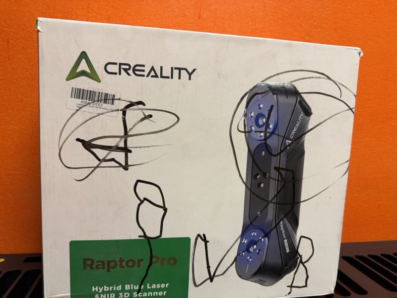Creality CR-Scan Raptor Pro Handheld 3D Scanner Hybrid Blue Laser & NIR gallery