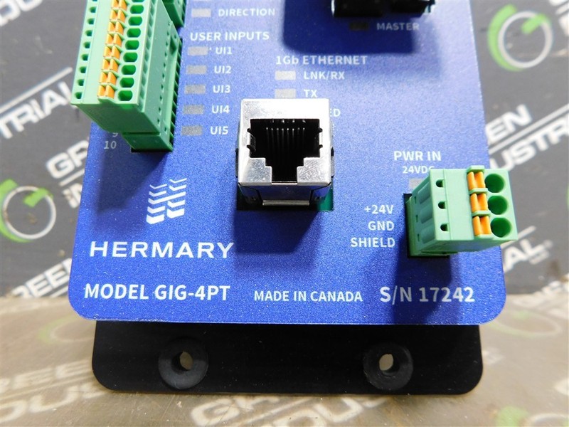 NEW Hermary GIG-4PT 4 Port Terminator Card for DPS and SL Scanners gallery