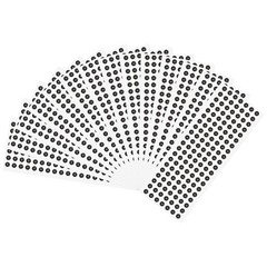 2000Pcs 3D Scanner Markers 0.8mm for 3D Scanner, 3D Tracking Dots