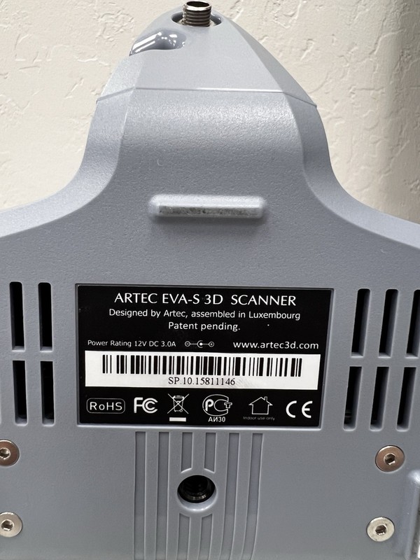 Artec Space Spider 3D Scanner, Professional Grade Accuracy w/ Turn Table gallery