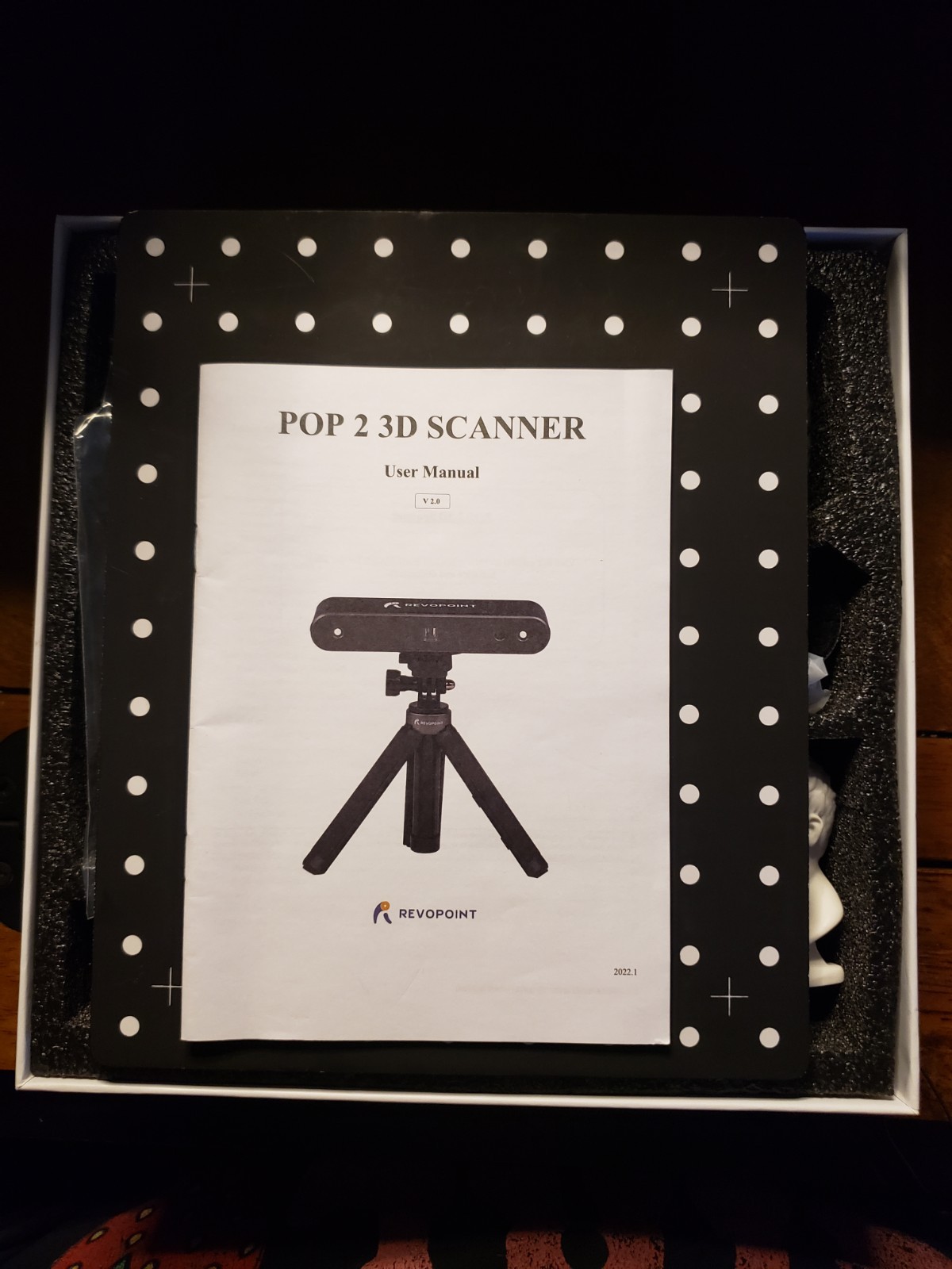 Revopoint POP 2 Handheld 3D Scanner with Tripod and Accessories gallery