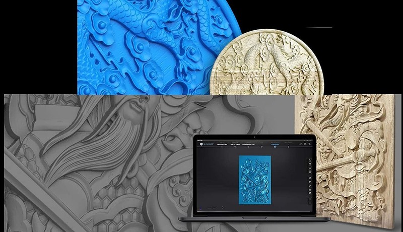 EinScan Pro HD 3D Scanner w/ Industrial Pack, Color Pack & EX Scan gallery