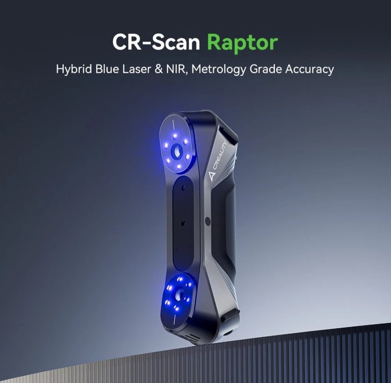 Creality CR-Scan Raptor 3D Scanner Fixed Used gallery