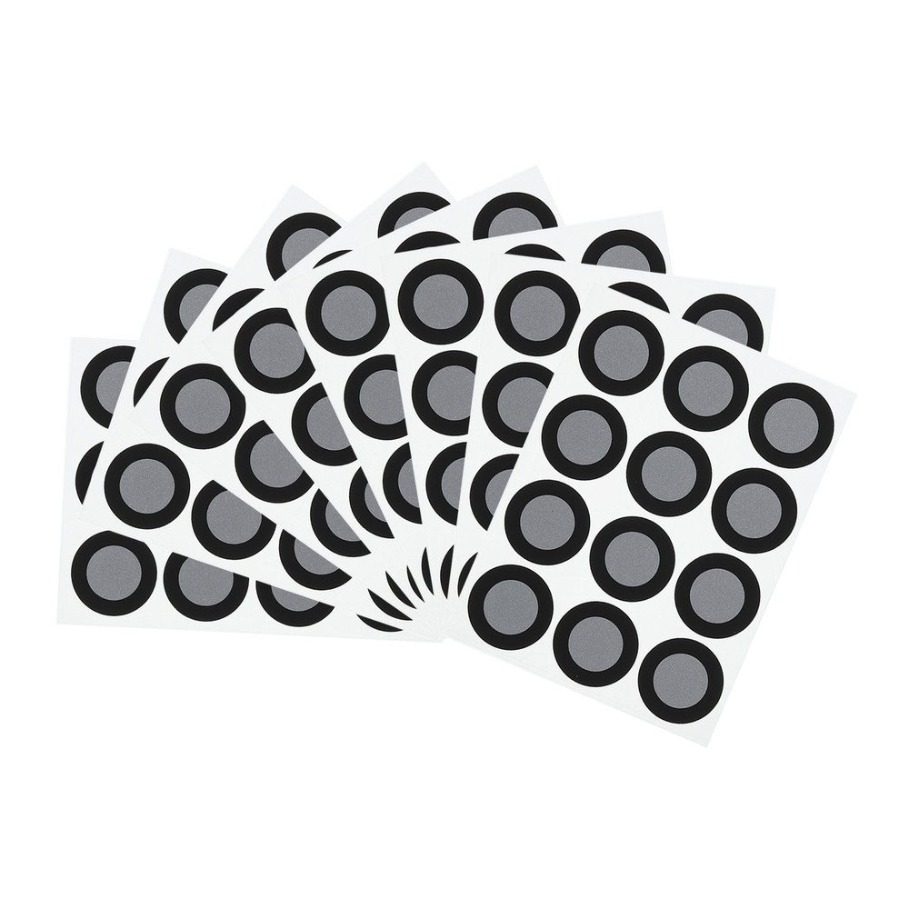 100 Pcs 3D Scanner Markers 16mm High Reflective 3D Scanning Dots(16x25mm)