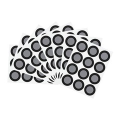 100 Pcs 3D Scanner Markers 16mm High Reflective 3D Scanning Dots(16x25mm)