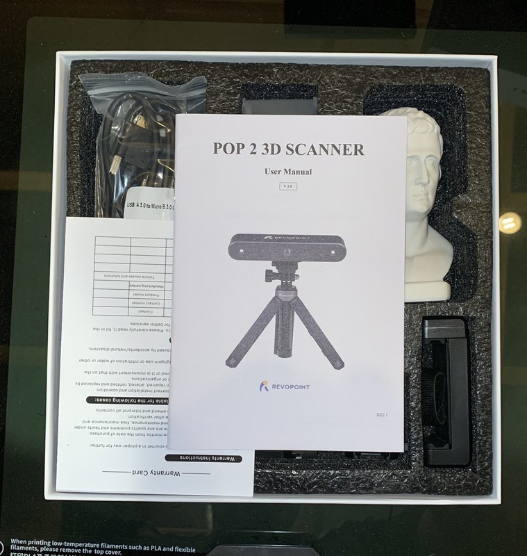 Revopoint POP 2 0.05 mm Precision Color 3D Scanner gallery