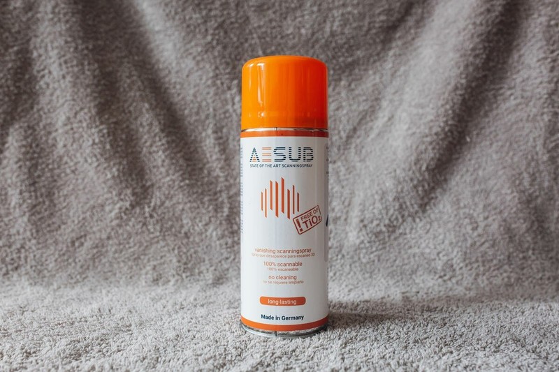 AESUB Orange Scanning Spray Universal self-evaporating 3D scanning spray! gallery