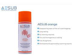 AESUB Orange Scanning Spray Universal self-evaporating 3D Works w All Scanners