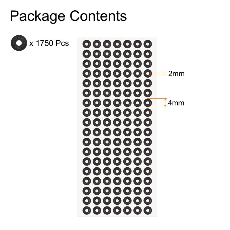 1750Pcs 3D Scanner Markers 2mm for 3D Scanner, 3D Tracking Dots gallery