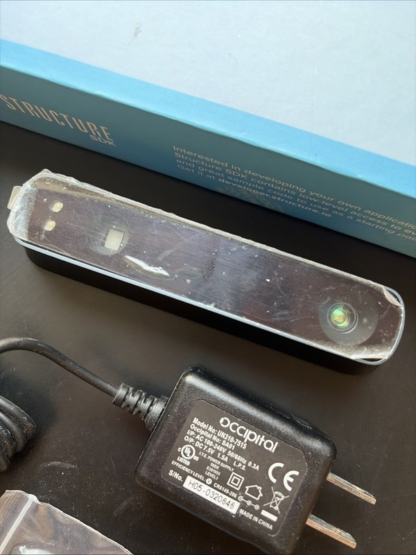 Occipital Structure Sensor 3D Scanner STO1 w/ Power Adapter gallery