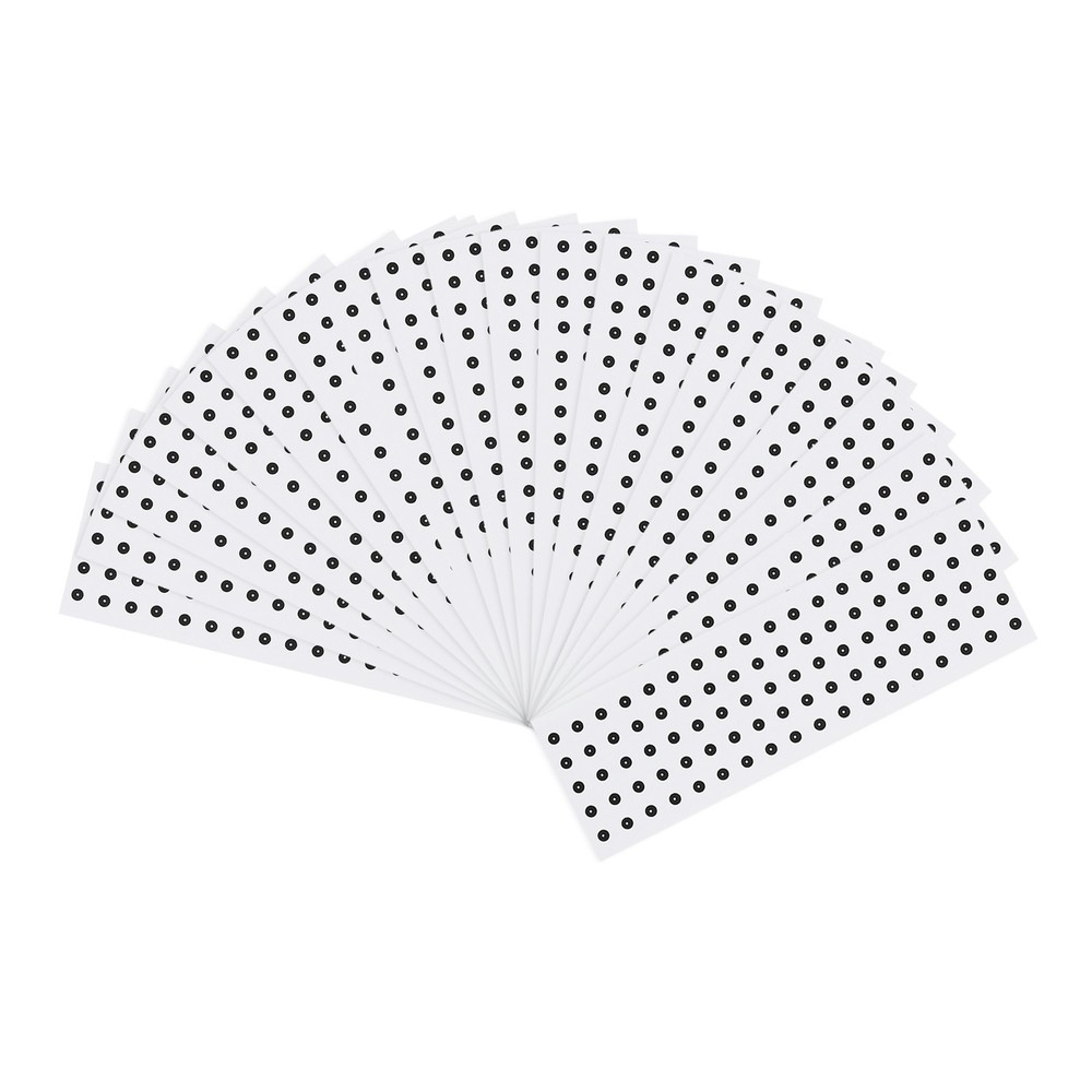 2400 Pcs 3D Scanner Markers 0.8mm Low Reflective 3D Scanning Dots(0.8x2.5mm)