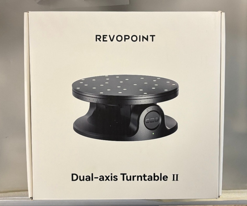 Revopoint MINI 3D Scanner with Rotary Base + Dual-Axis Turntable II gallery