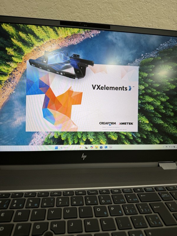 Ametek Creaform Go!Scan 3D With Z-Book Laptop Loaded With VXElements gallery
