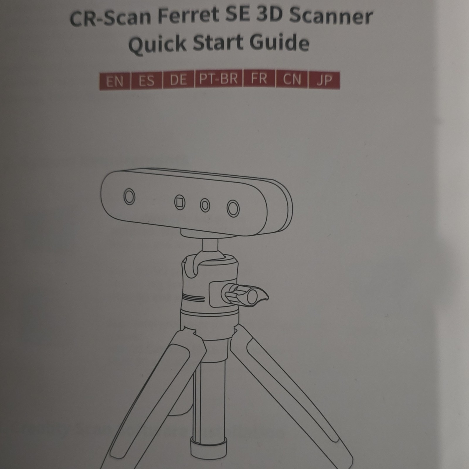Creality CR-Scan Ferret SE Handheld 3D Scanner CRS05F Type-C USB Interface gallery