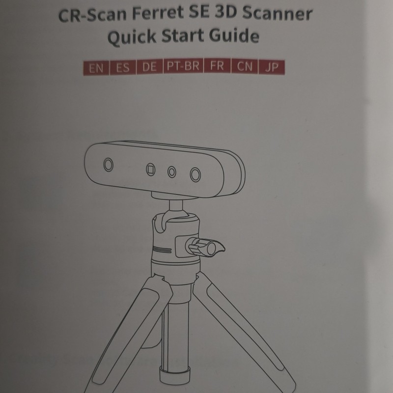 Creality CR-Scan Ferret SE Handheld 3D Scanner CRS05F Type-C USB Interface gallery