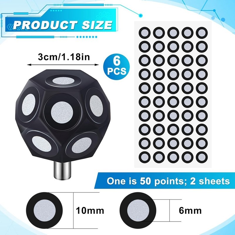 Scanner Turntable 3D Scanner Markers Dot Stickers 6mm Dot N6C74268 gallery
