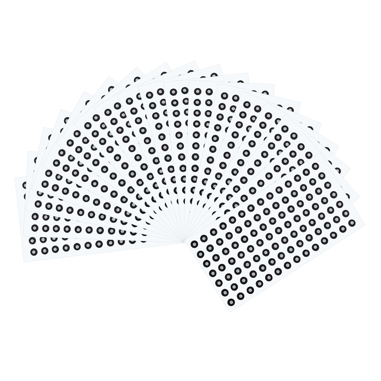 2400Pcs for 3D Scanners 3mm Reflective Markers for 3D Scanning (3x6mm) gallery